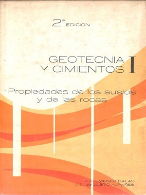 Geotecnia y cimientos I - Jimenez_Alpañes - Primera Edicion